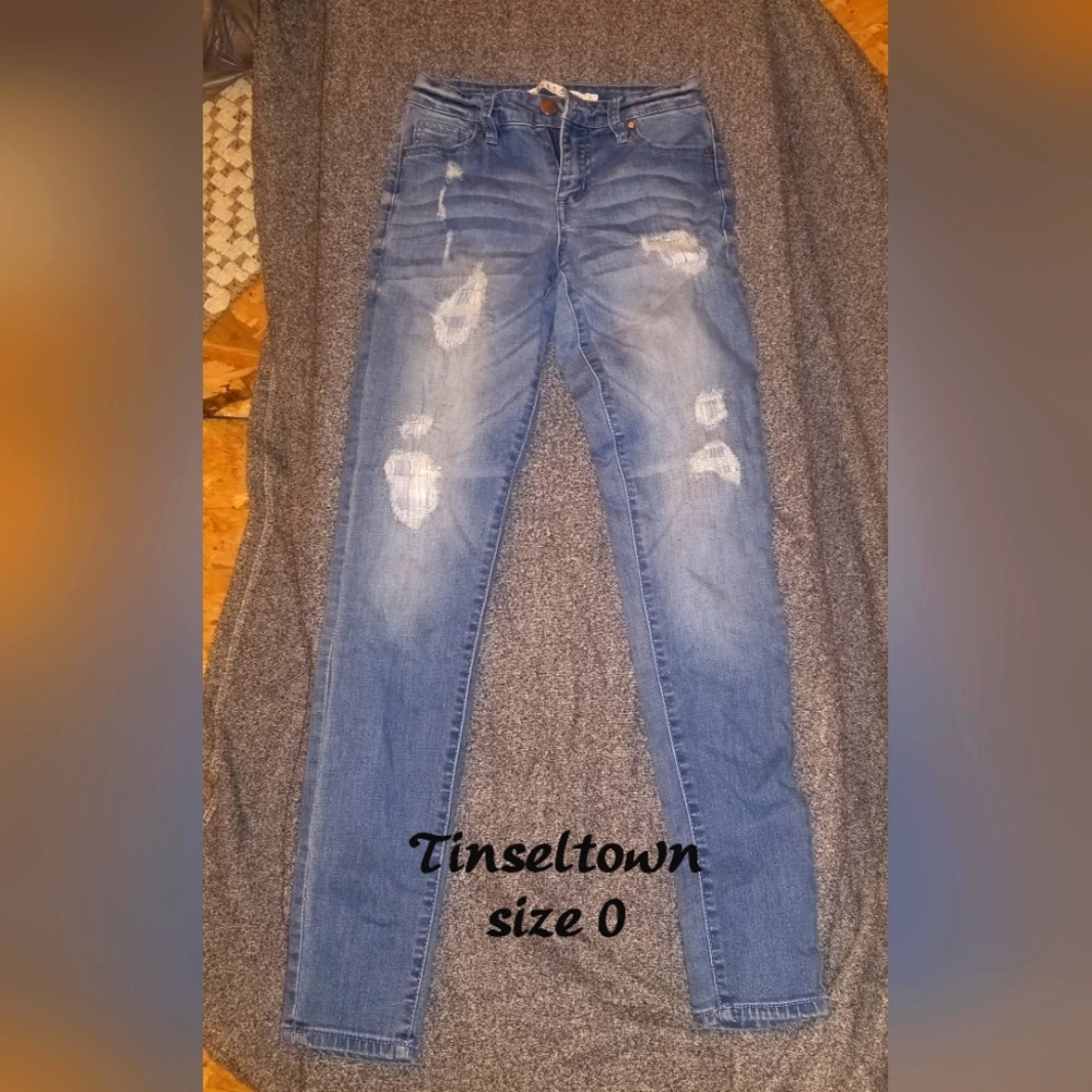 Tinsel town size 0 jeans